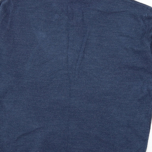 Primark Mens Blue  Knit Pullover Jumper Size M