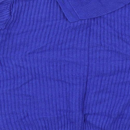 Marks and Spencer Womens Blue  Knit Pullover Jumper Size 10