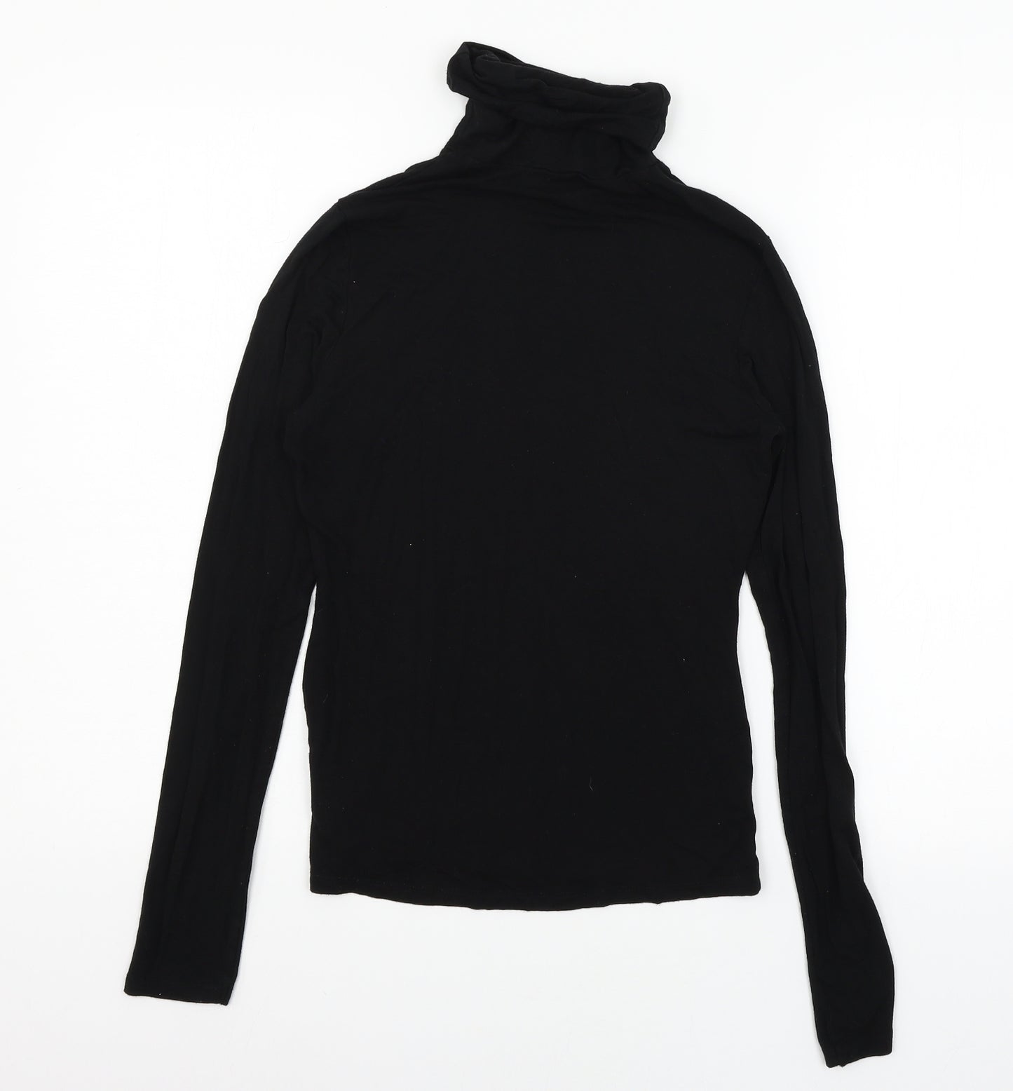 H&M Womens Black  Jersey Basic T-Shirt Size S