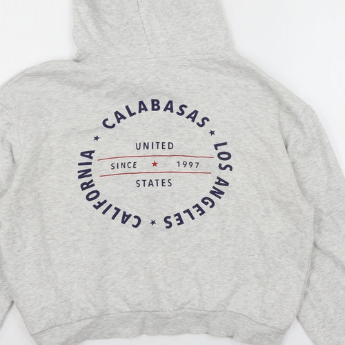 Divided by H&M Womens Grey  Jersey Pullover Hoodie Size S  - Calabasas