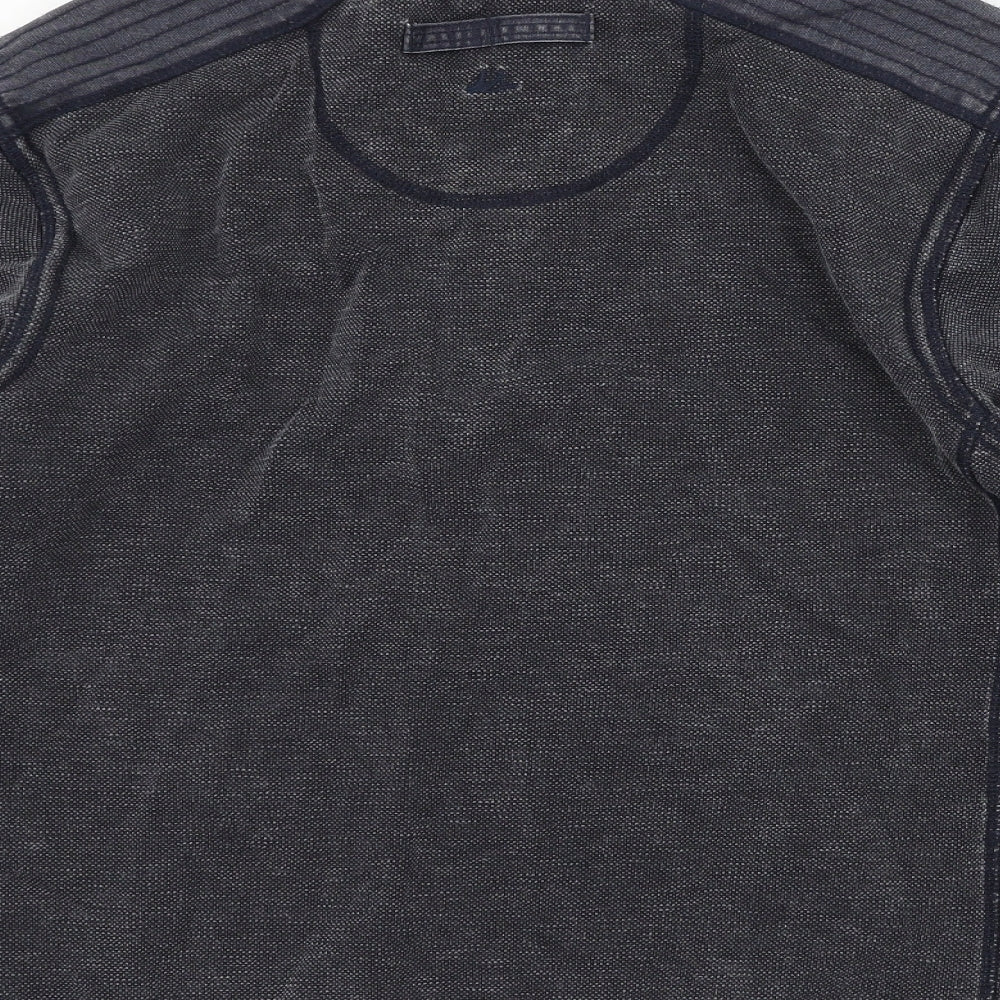 MANTARAY PRODUCTS Mens Grey  Jersey Pullover Sweatshirt Size L