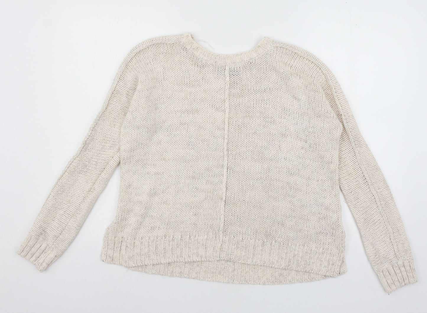 New Look Womens Pink  Knit Pullover Jumper Size 8