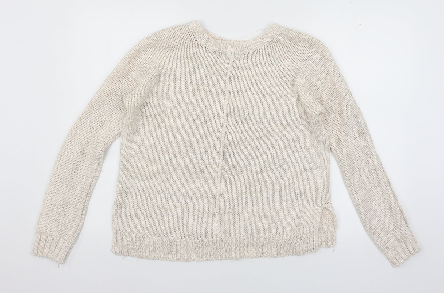 New Look Womens Pink  Knit Pullover Jumper Size 8