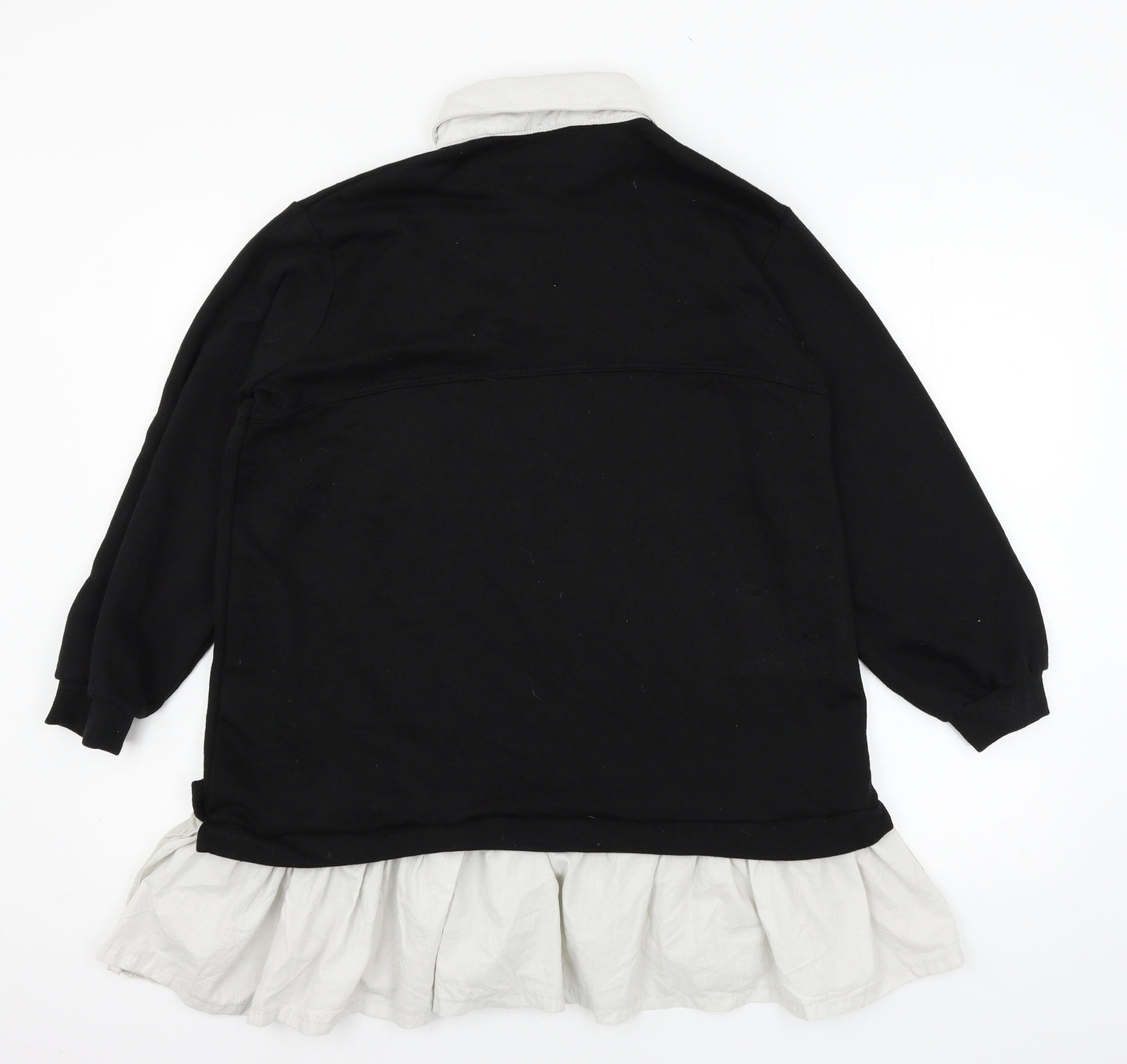 Cameo Rose Womens Black  Jersey Pullover Sweatshirt Size M