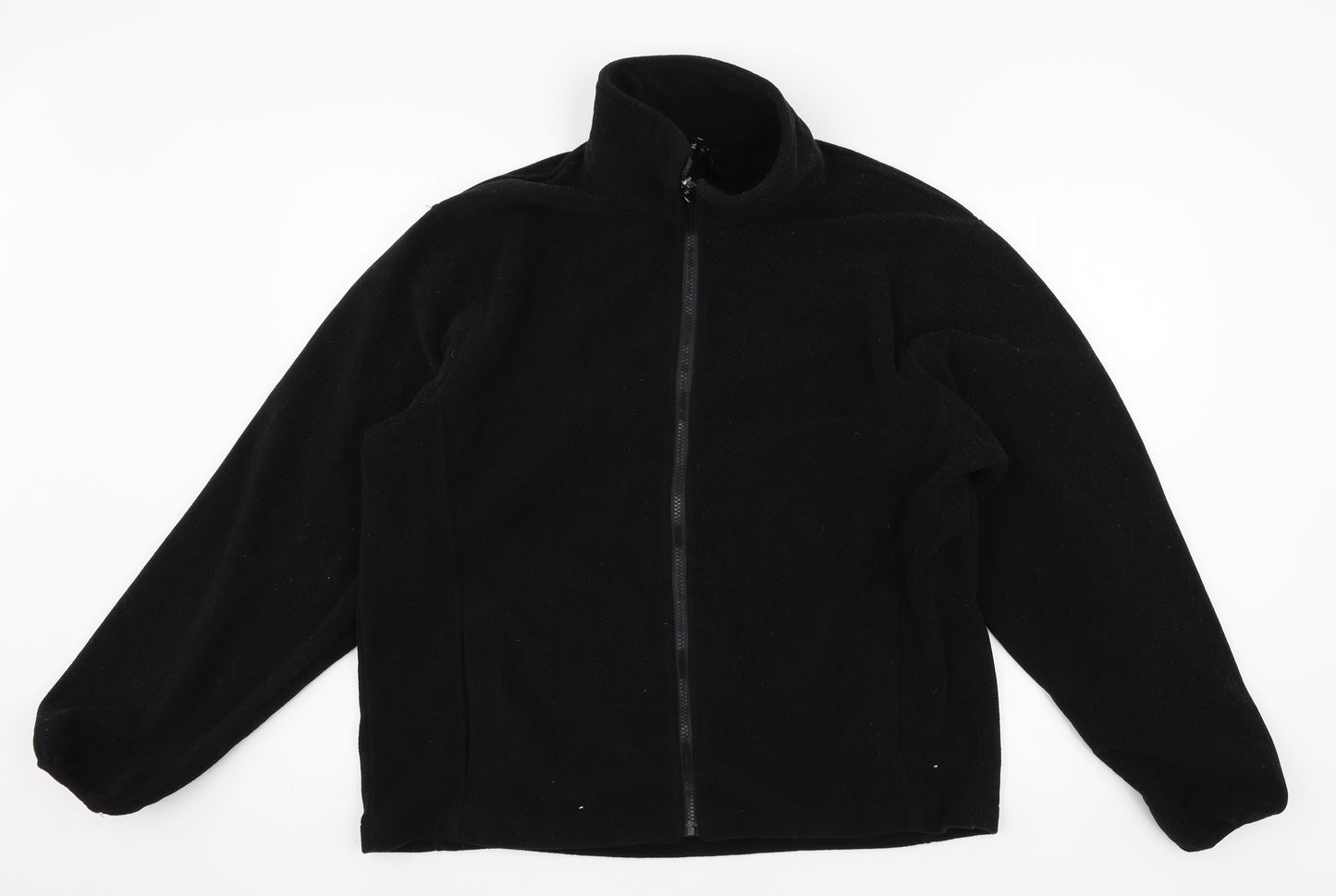 Donnay Mens Black  Fleece Jacket  Size 2XL