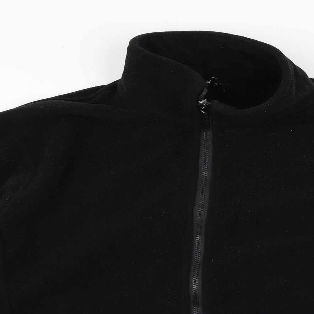 Donnay Mens Black  Fleece Jacket  Size 2XL