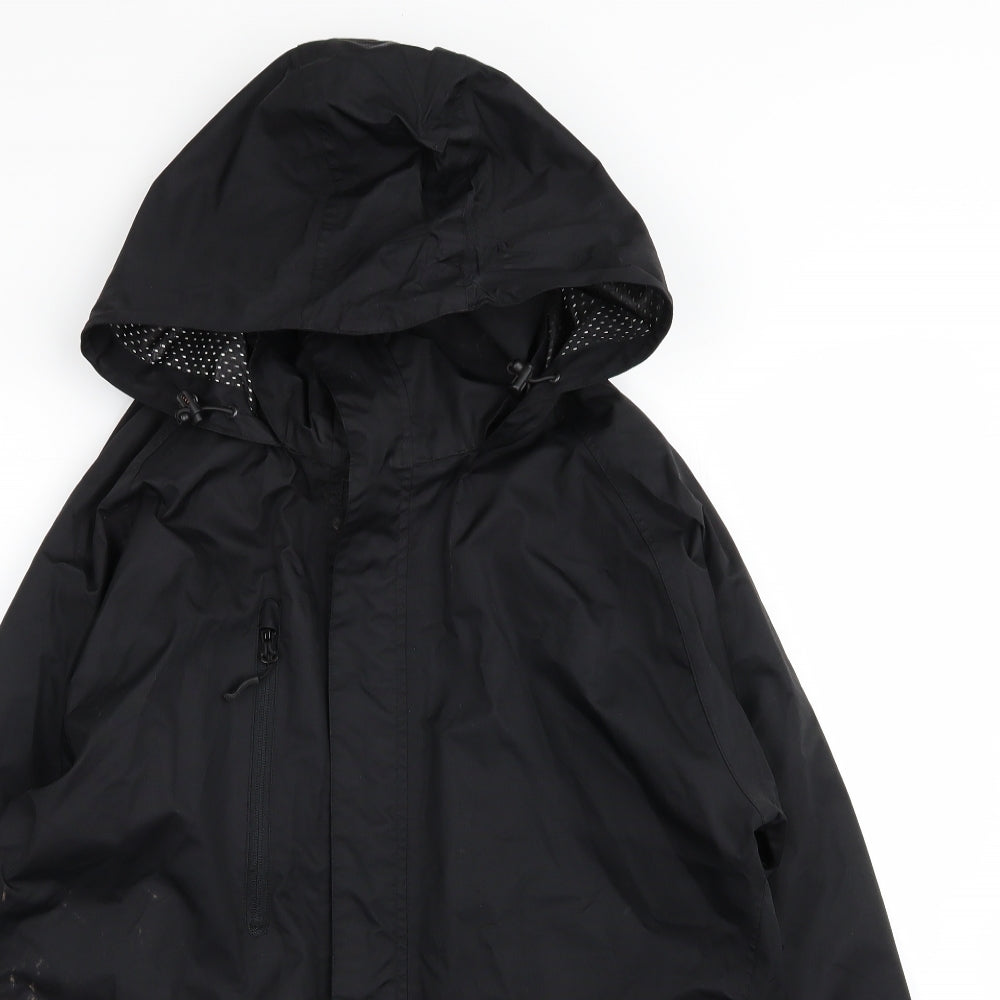 Russel Mens Black   Jacket Coat Size S