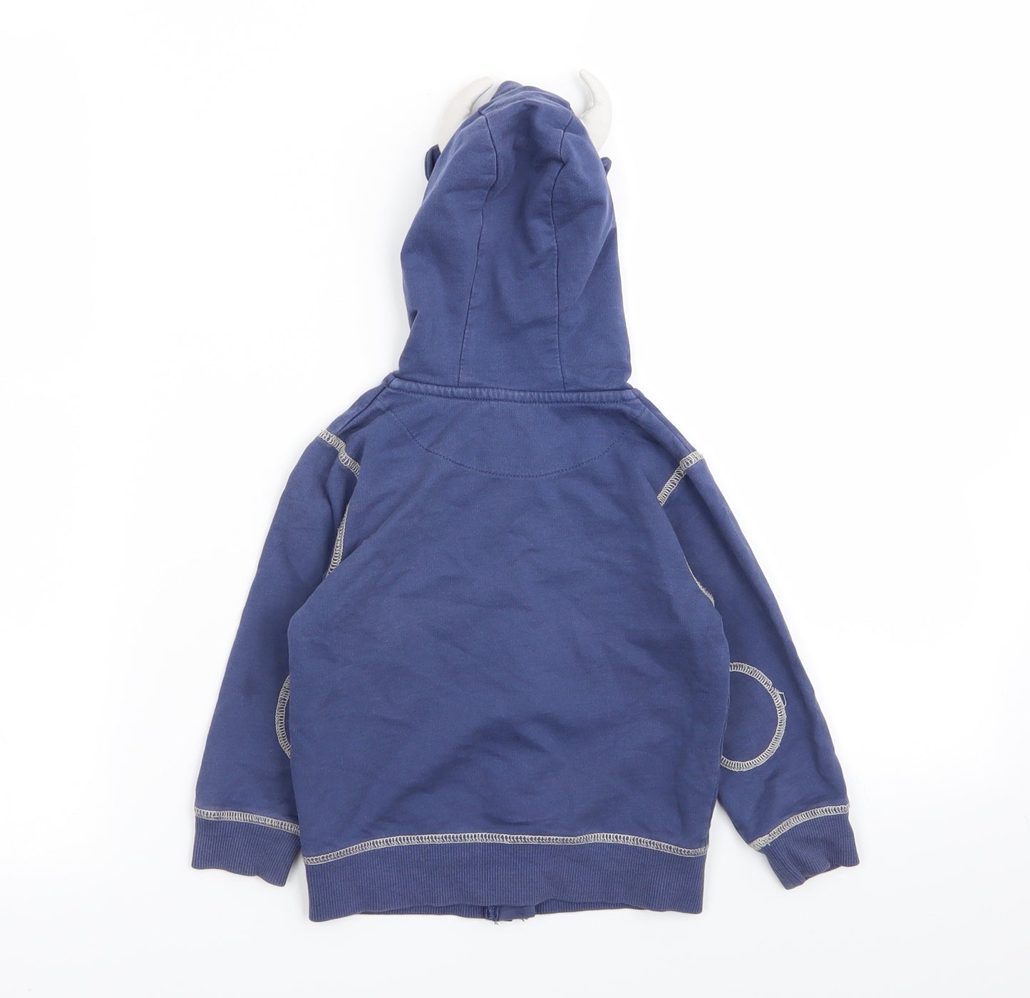 TU Boys Blue   Full Zip Jumper Size 18-24 Months