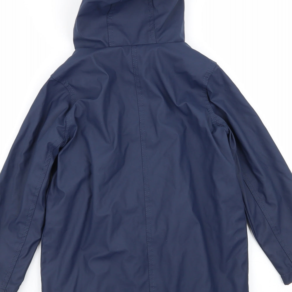 TU Boys Blue   Basic Coat Coat Size 5-6 Years
