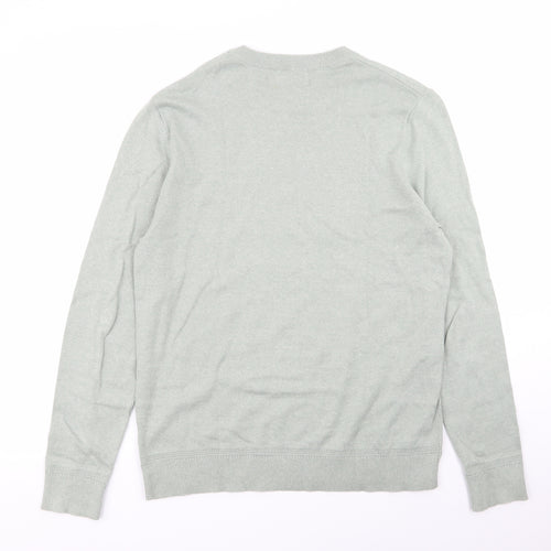Topman Mens Green   Pullover Jumper Size L