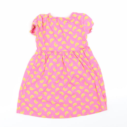 TU Girls Pink Geometric  Fit & Flare  Size 2-3 Years