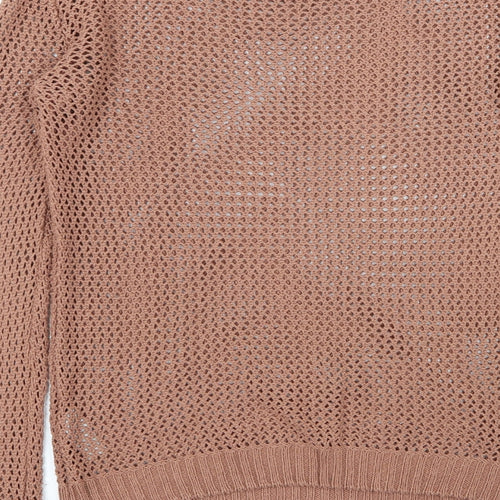 Topshop Womens Brown   Pullover Jumper Size 10