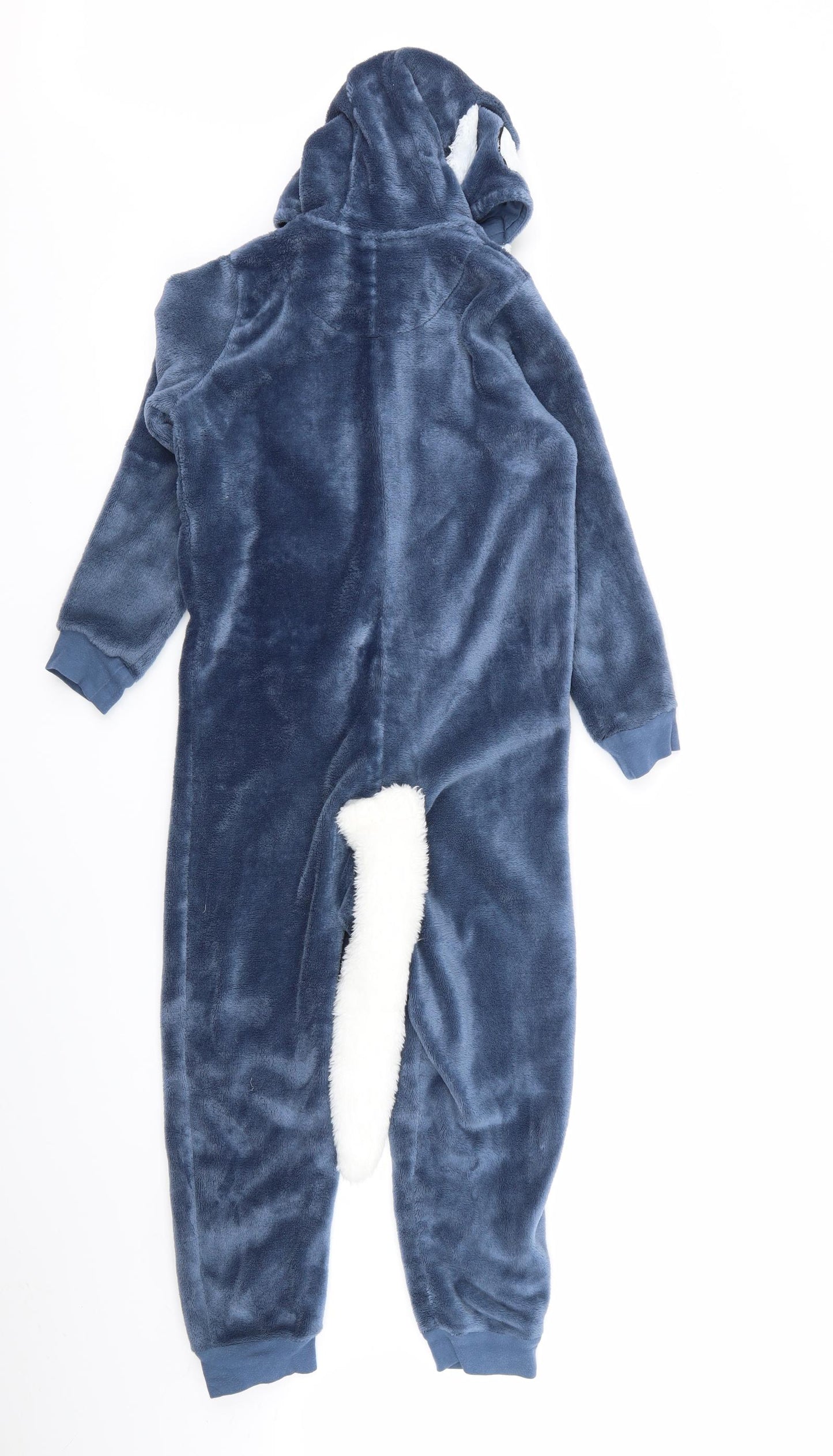 M&S Boys Blue Solid   One Piece Size 7-8 Years