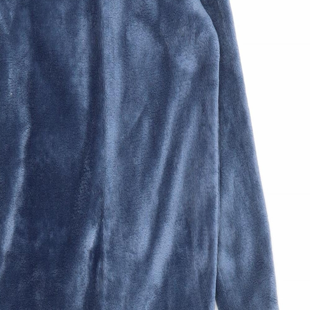 M&S Boys Blue Solid   One Piece Size 7-8 Years