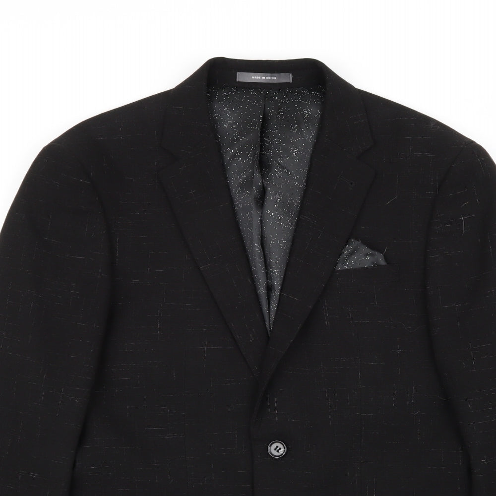 Primark Mens Black   Jacket Blazer Size 36