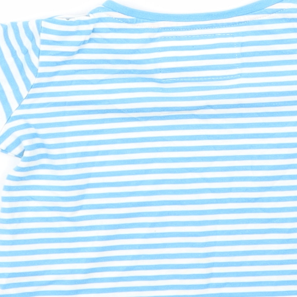 TU Boys Multicoloured Striped  Basic T-Shirt Size 9-12 Months