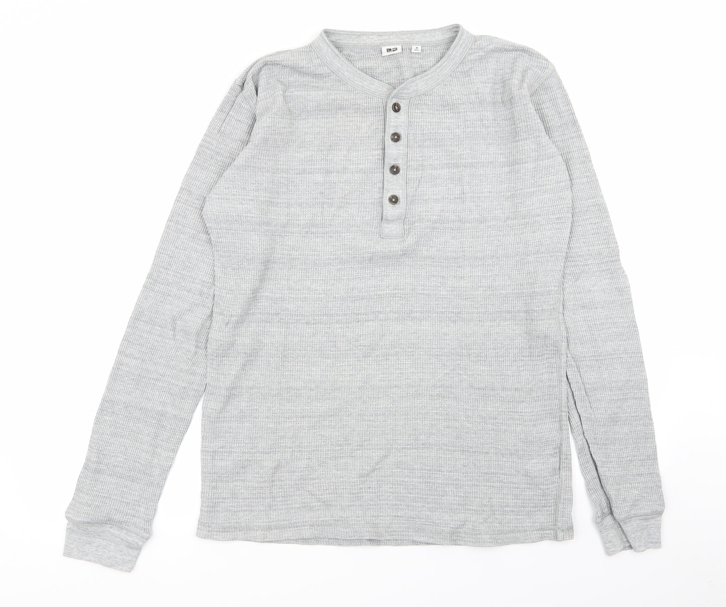 Uniqlo Mens Grey   Pullover Jumper Size M