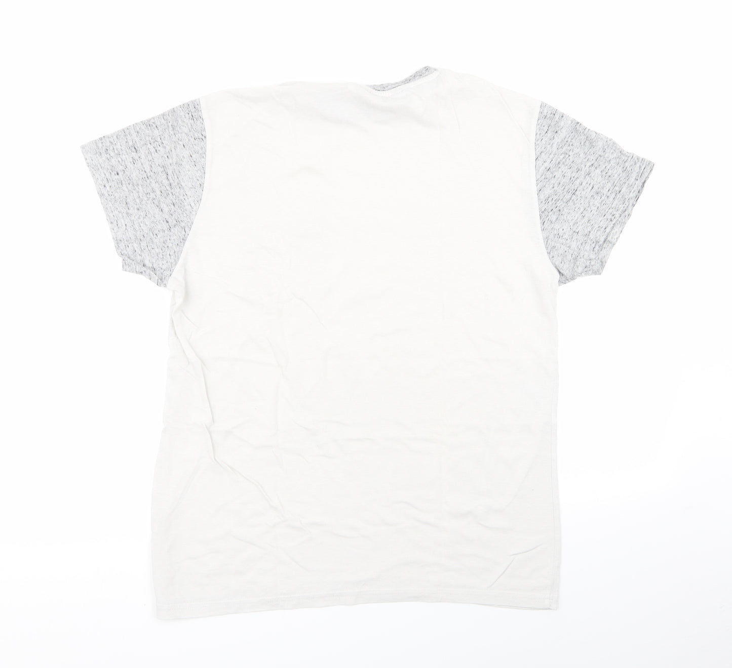 Cedar Wood State Mens White    T-Shirt Size M