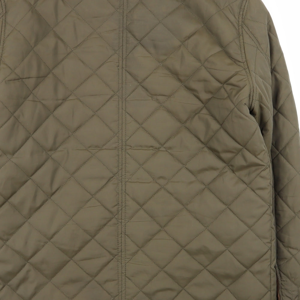 River Island Mens Green   Jacket Coat Size M