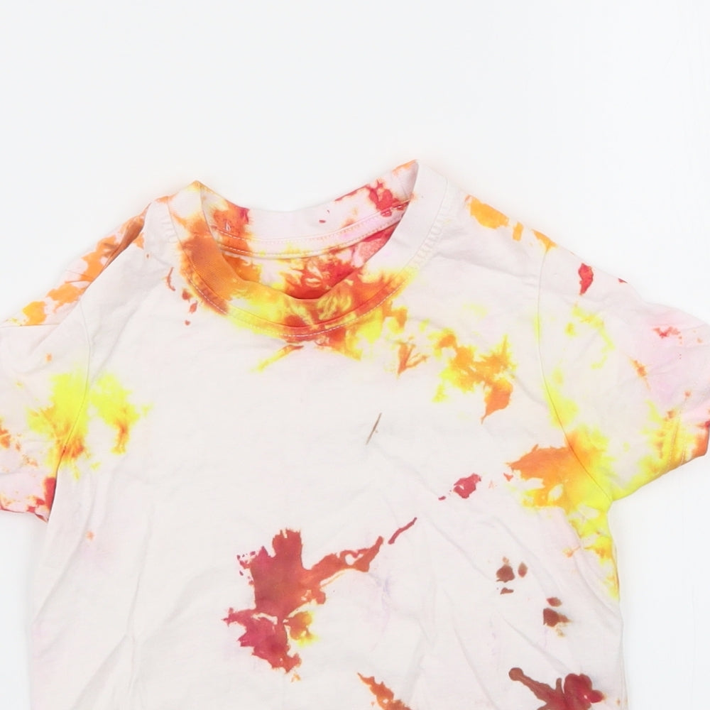 lily and dan Girls Multicoloured   Basic T-Shirt Size 5-6 Years