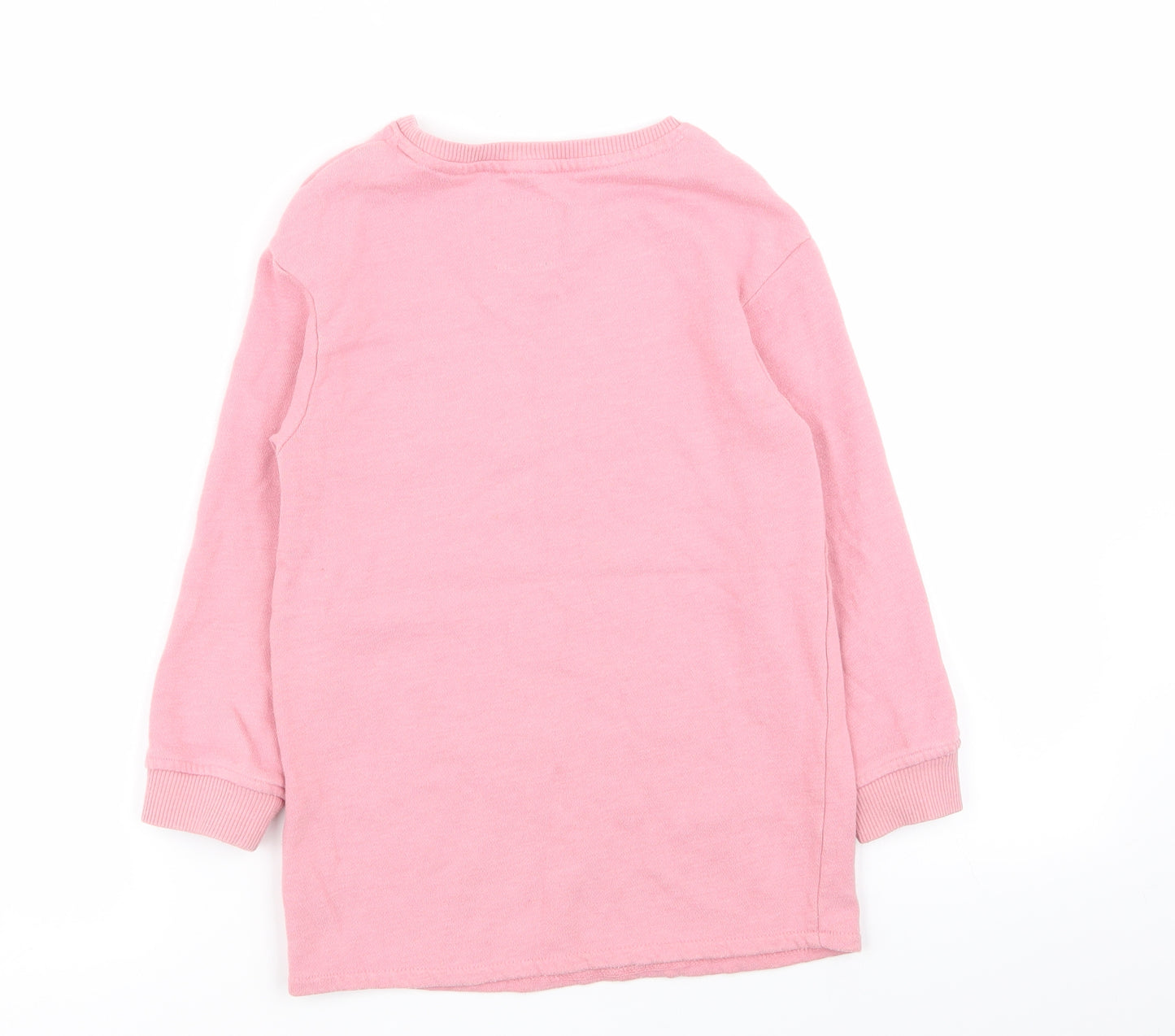 NEXT Girls Pink   Jumper Dress  Size 6 Years