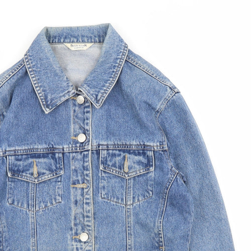 Blue Star Womens Blue   Jacket  Size 12