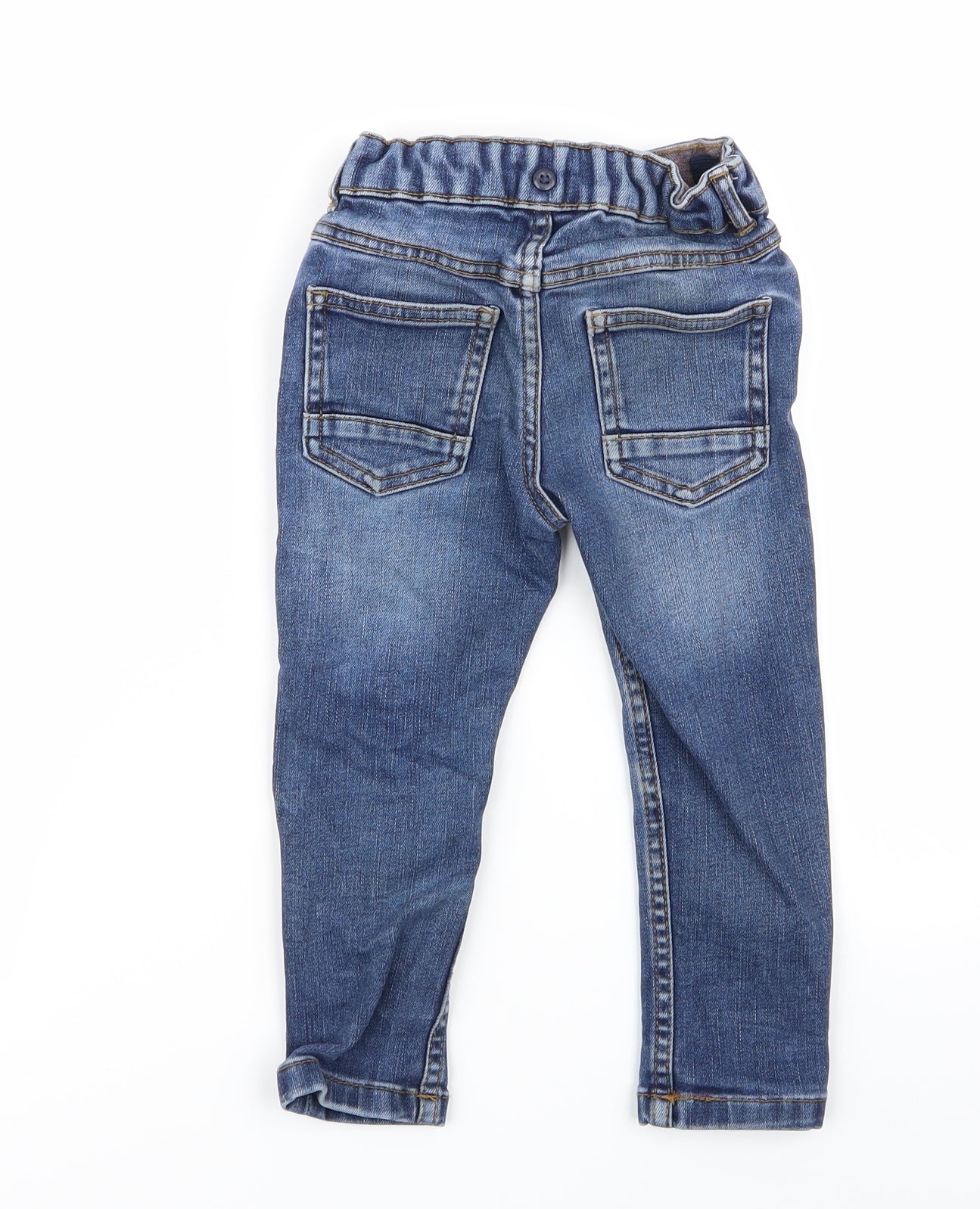 F&F Boys Blue   Cargo Jeans Size 18-24 Months  - Skinny Jeans