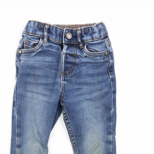 F&F Boys Blue   Cargo Jeans Size 18-24 Months  - Skinny Jeans
