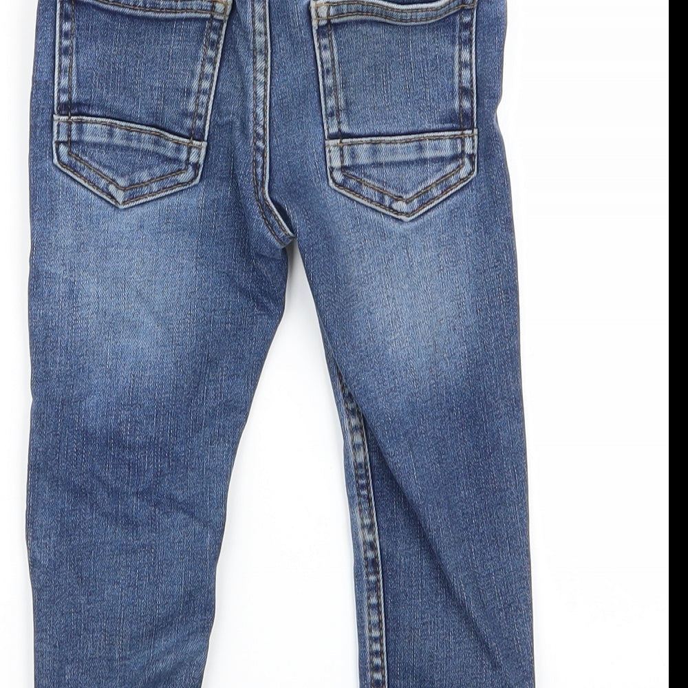 F&F Boys Blue   Cargo Jeans Size 18-24 Months  - Skinny Jeans