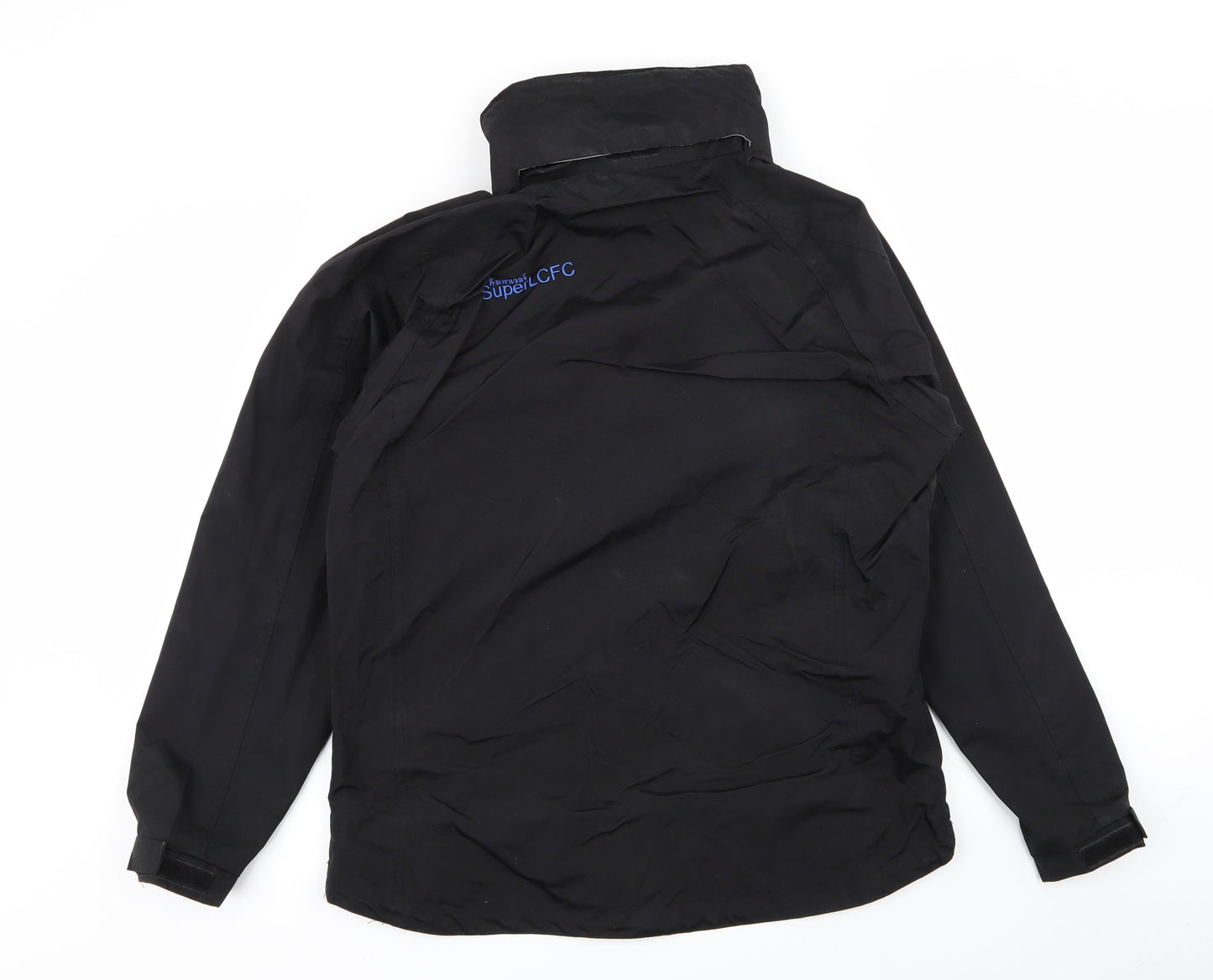 Leciester City FC Mens Black   Jacket Coat Size L
