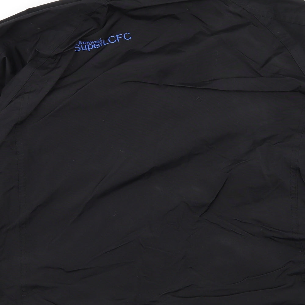 Leciester City FC Mens Black   Jacket Coat Size L