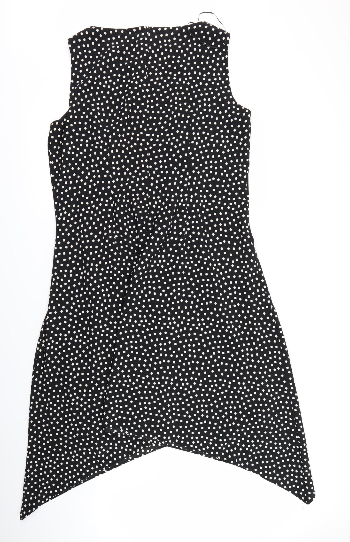 Roman Womens Black Polka Dot  Fit & Flare  Size 20