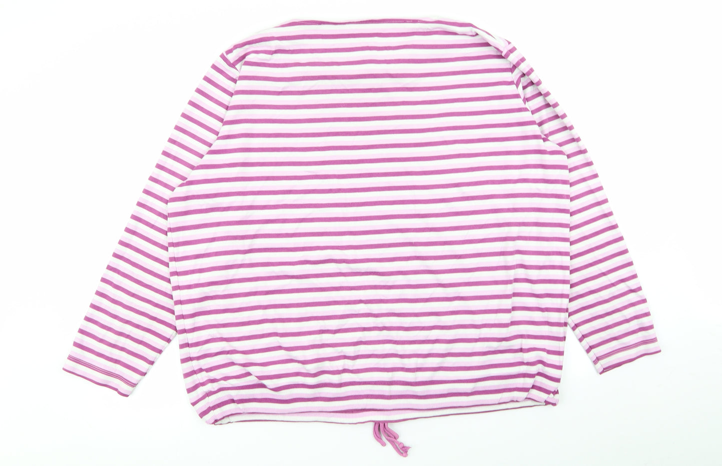 bonmarche Womens Multicoloured Striped  Pullover Jumper Size XL