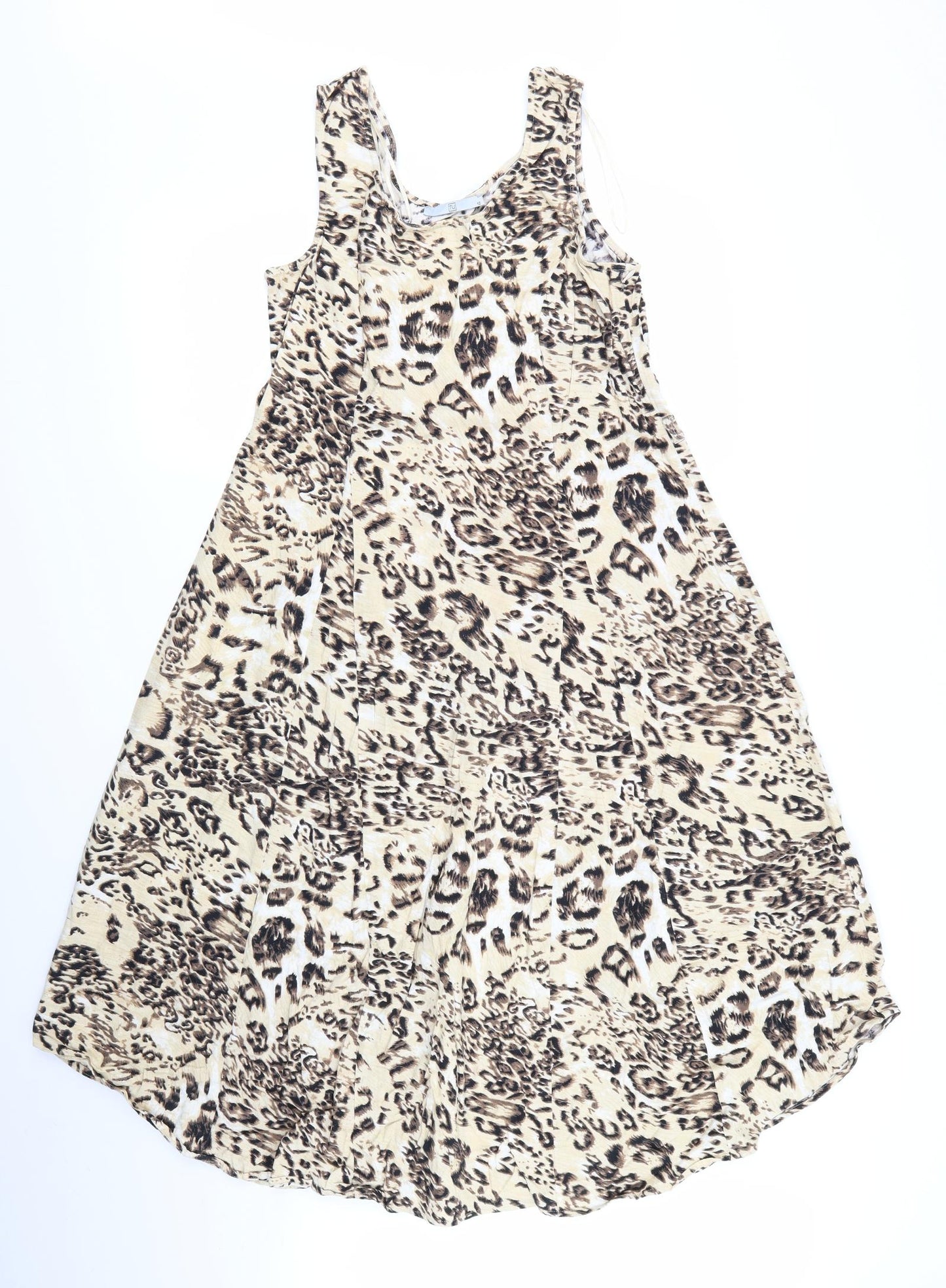 TU Womens Multicoloured Animal Print  Fit & Flare  Size 12