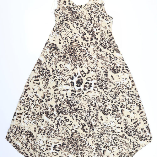 TU Womens Multicoloured Animal Print  Fit & Flare  Size 12