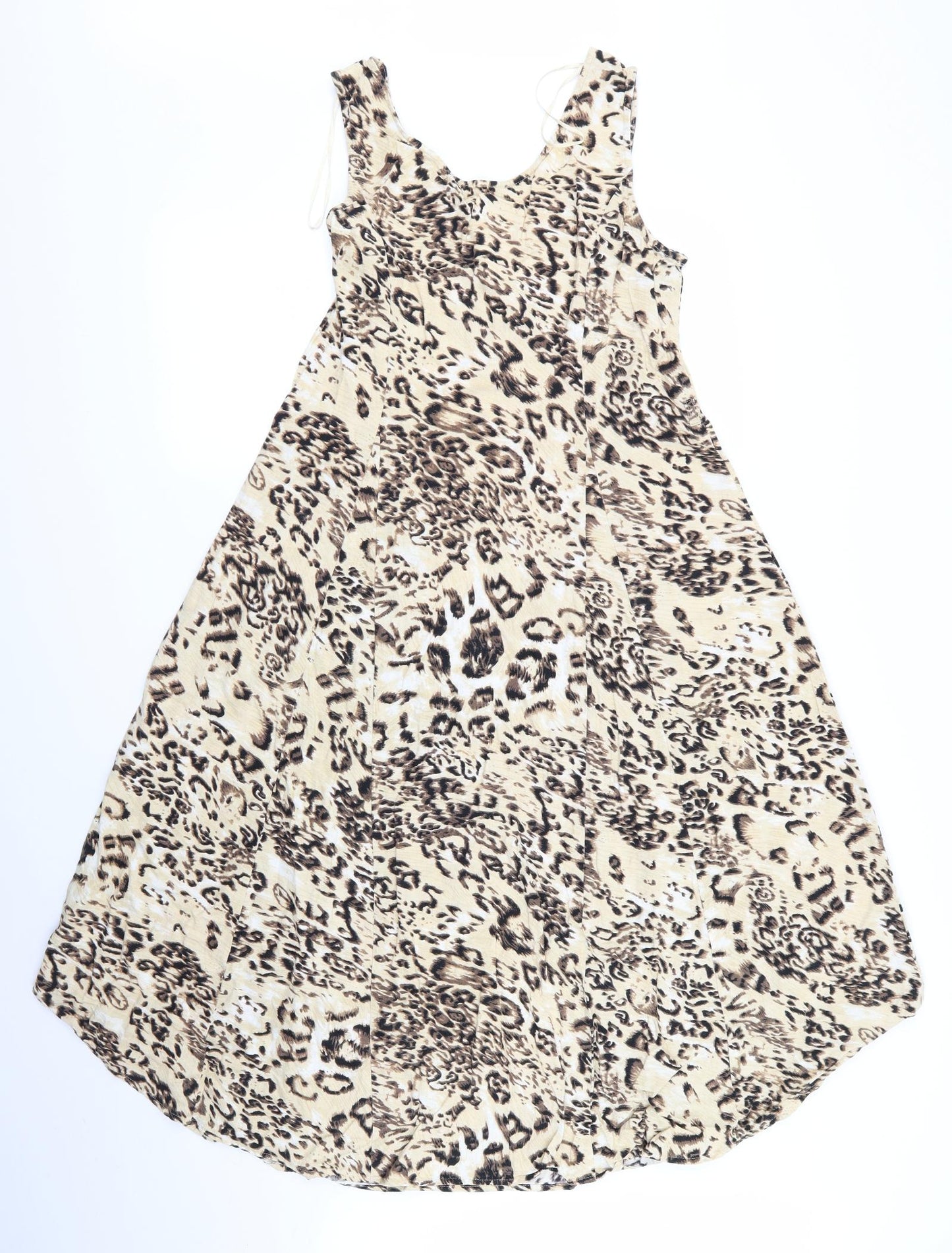 TU Womens Multicoloured Animal Print  Fit & Flare  Size 12