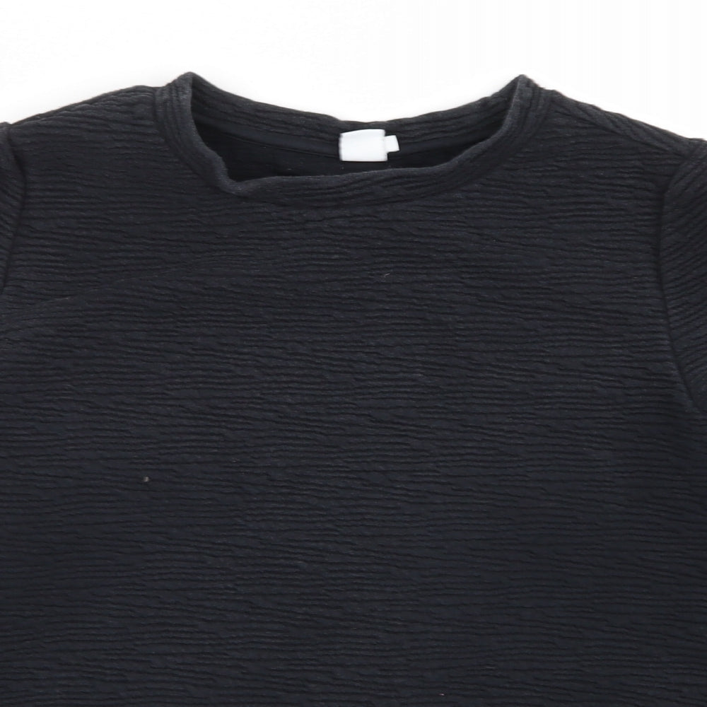 Saint Tropez Womens Black   Pullover Jumper Size M