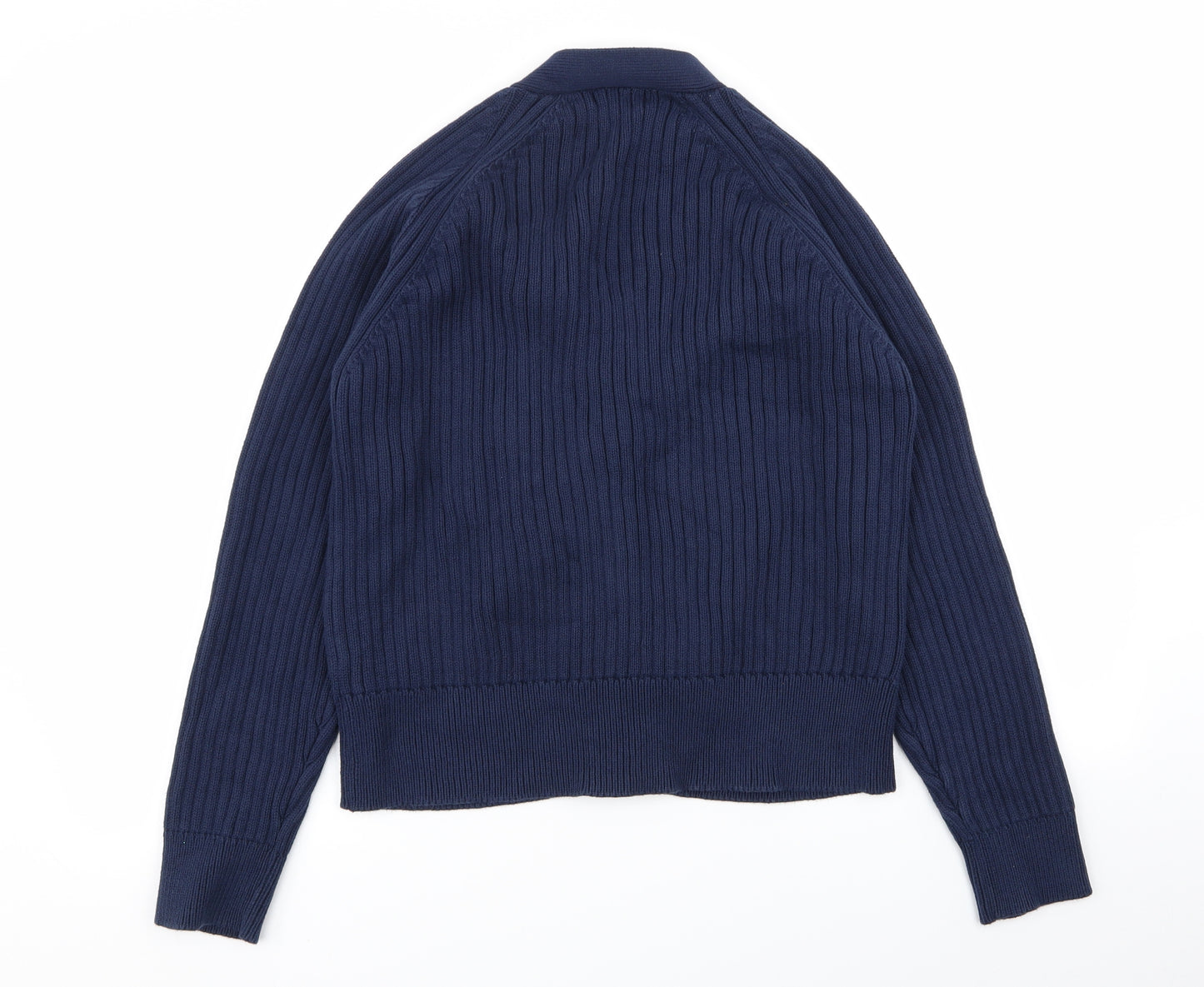 M&S Womens Blue   Cardigan Jumper Size L