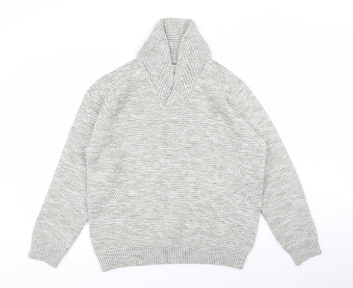 ACW 58 Mens Grey Pullover Jumper Size L