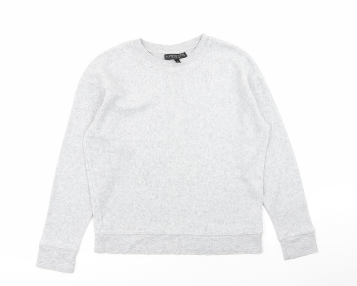 Topshop Womens Grey   Pullover Jumper Size 8