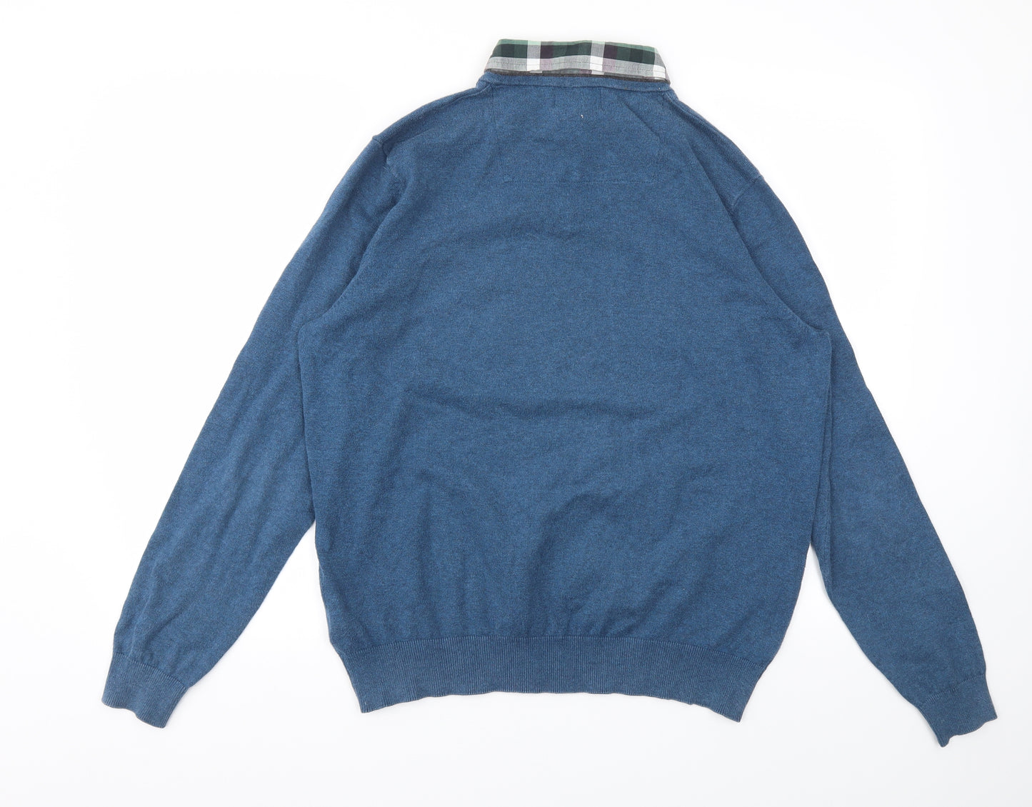 M&S Mens Blue   Pullover Sweatshirt Size M