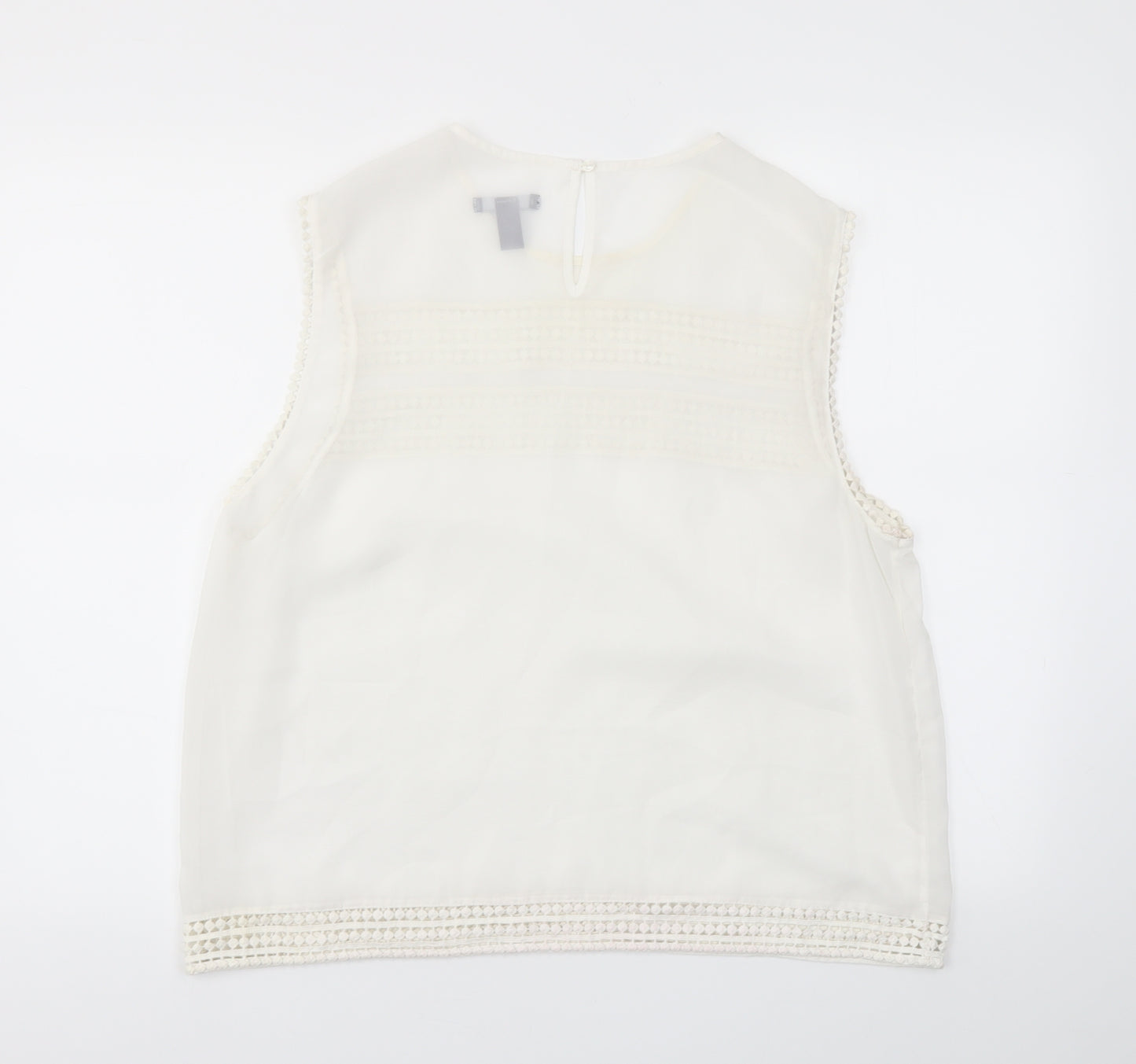 Gap Womens Ivory   Basic Blouse Size XL