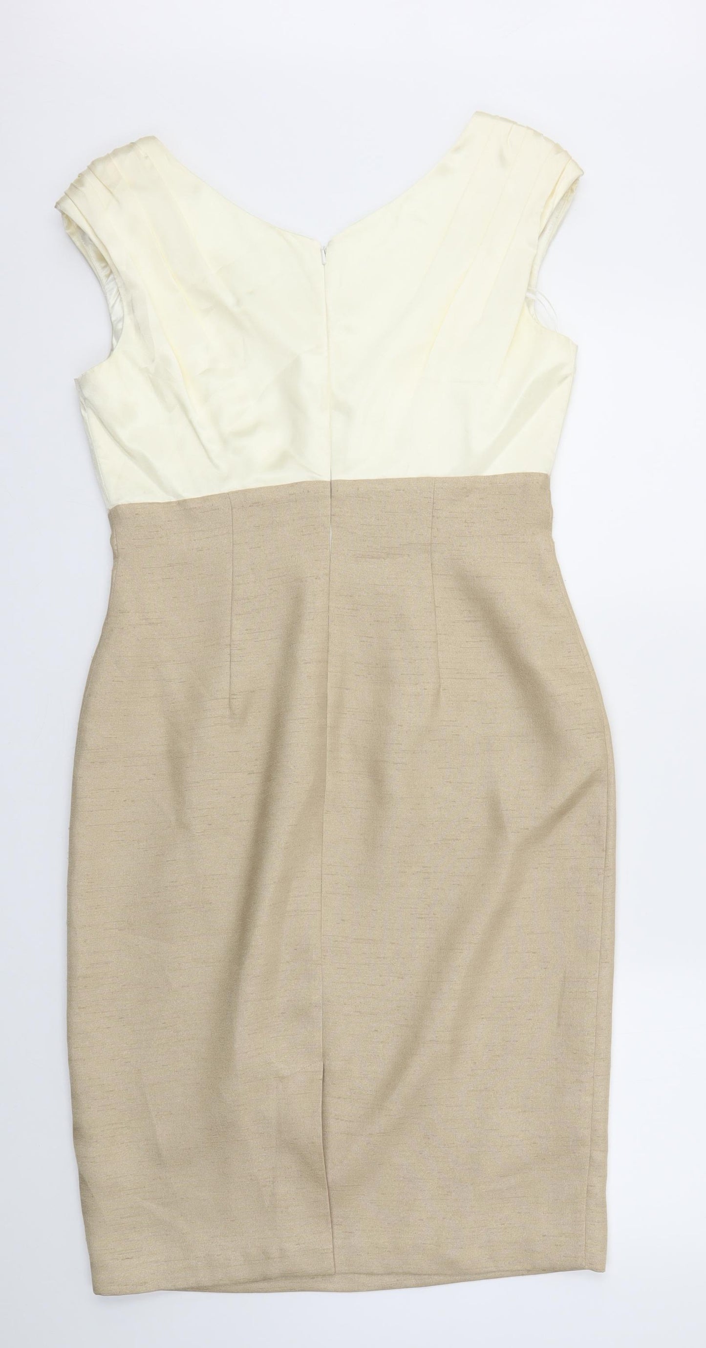 shubette Womens Gold   Fit & Flare  Size 12