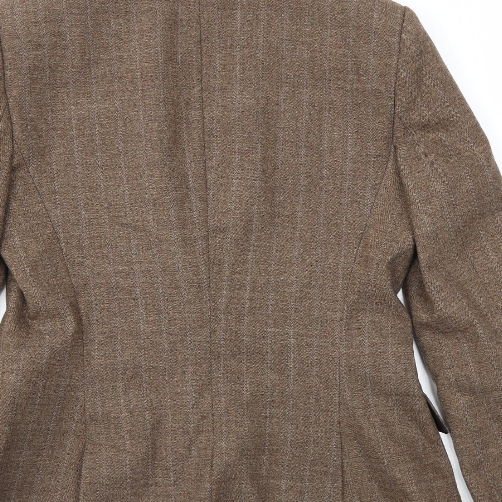 ZARA  Womens Brown   Jacket Blazer Size M