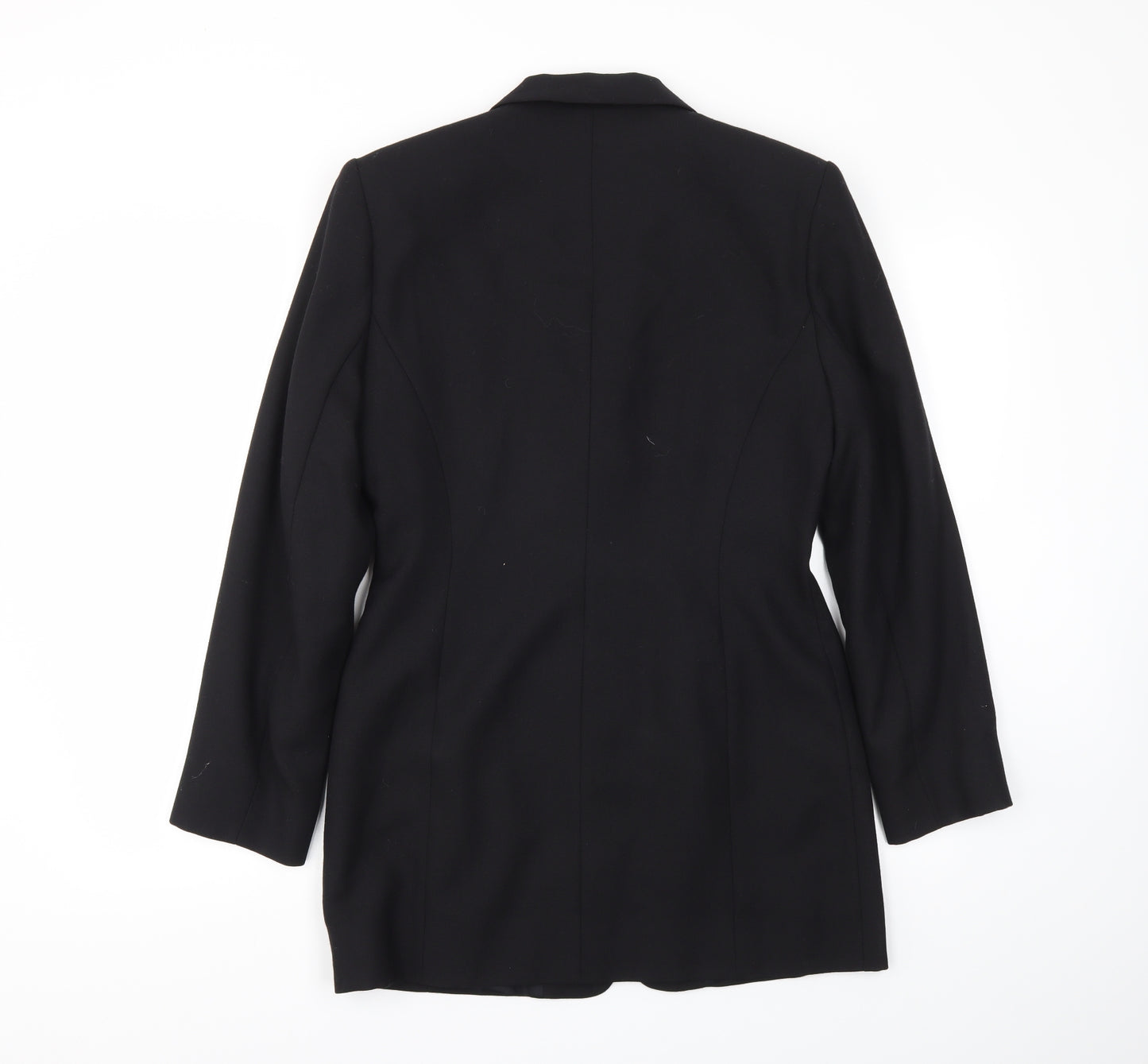 J TAYLOR Womens Black   Jacket Blazer Size 12