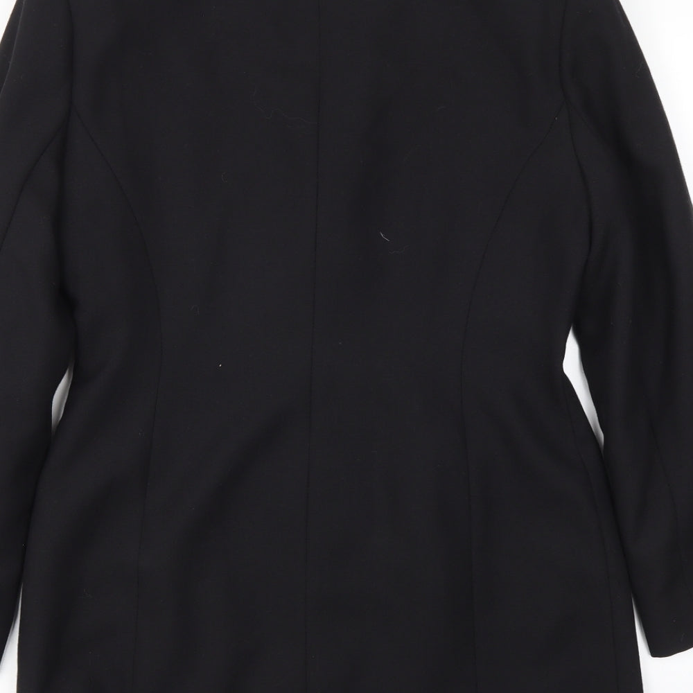 J TAYLOR Womens Black   Jacket Blazer Size 12