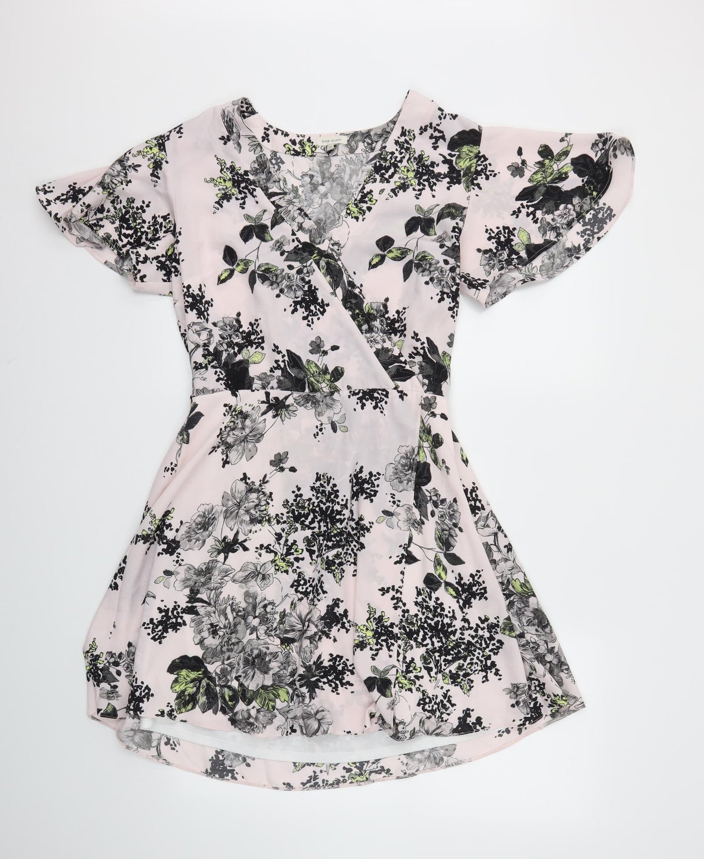 River Island Womens Multicoloured Floral  Fit & Flare  Size 12