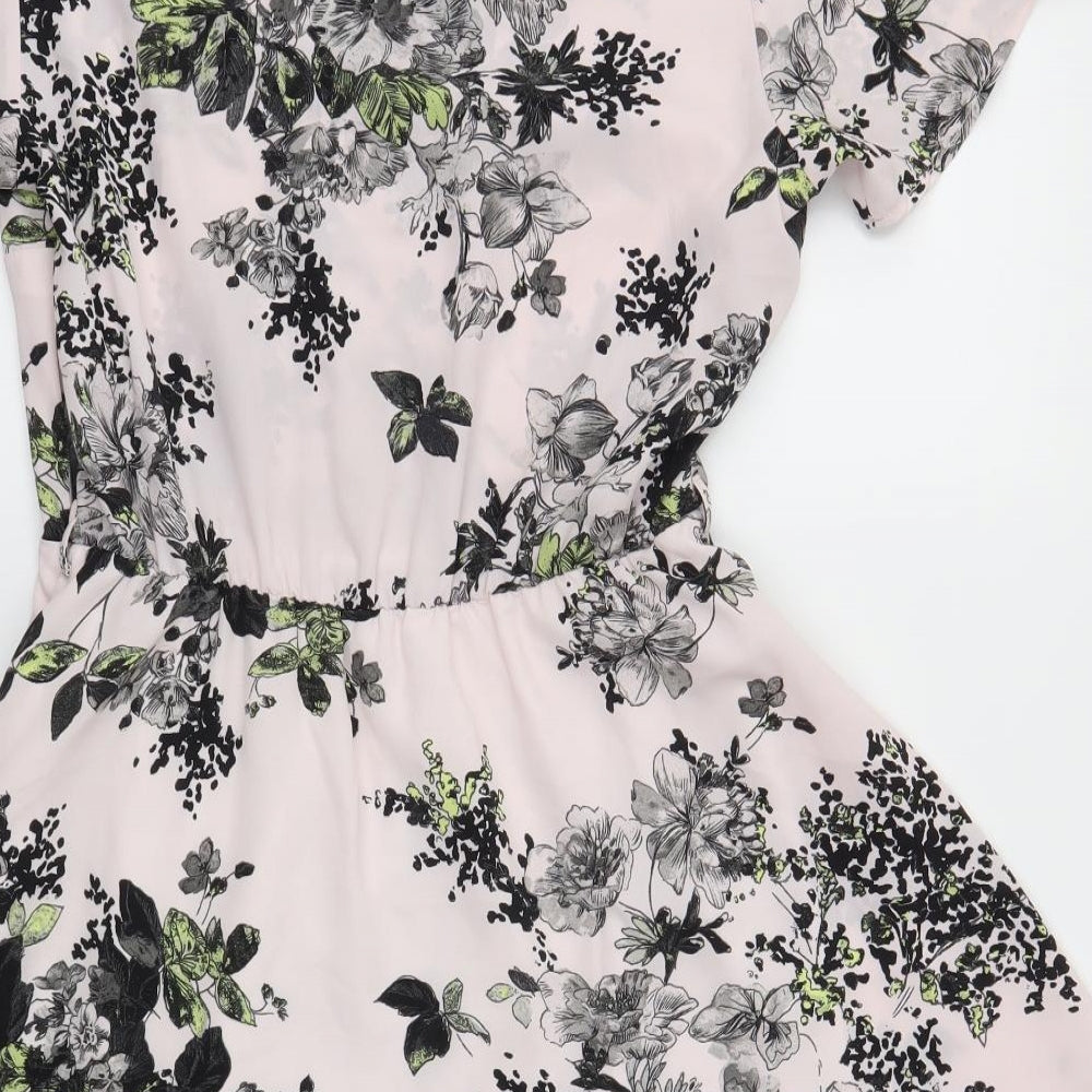 River Island Womens Multicoloured Floral  Fit & Flare  Size 12