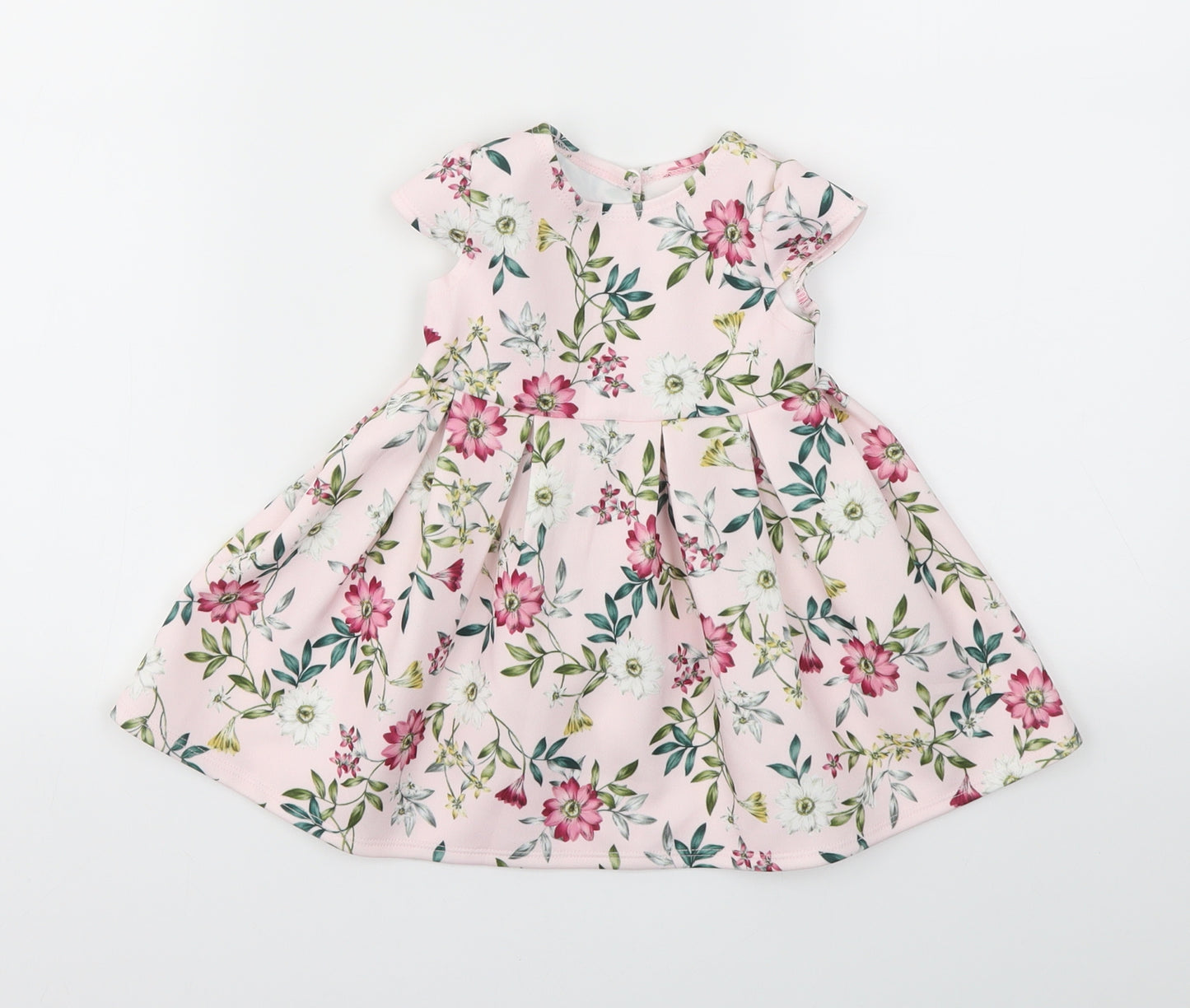George Girls Multicoloured Floral  Fit & Flare  Size 6-9 Months
