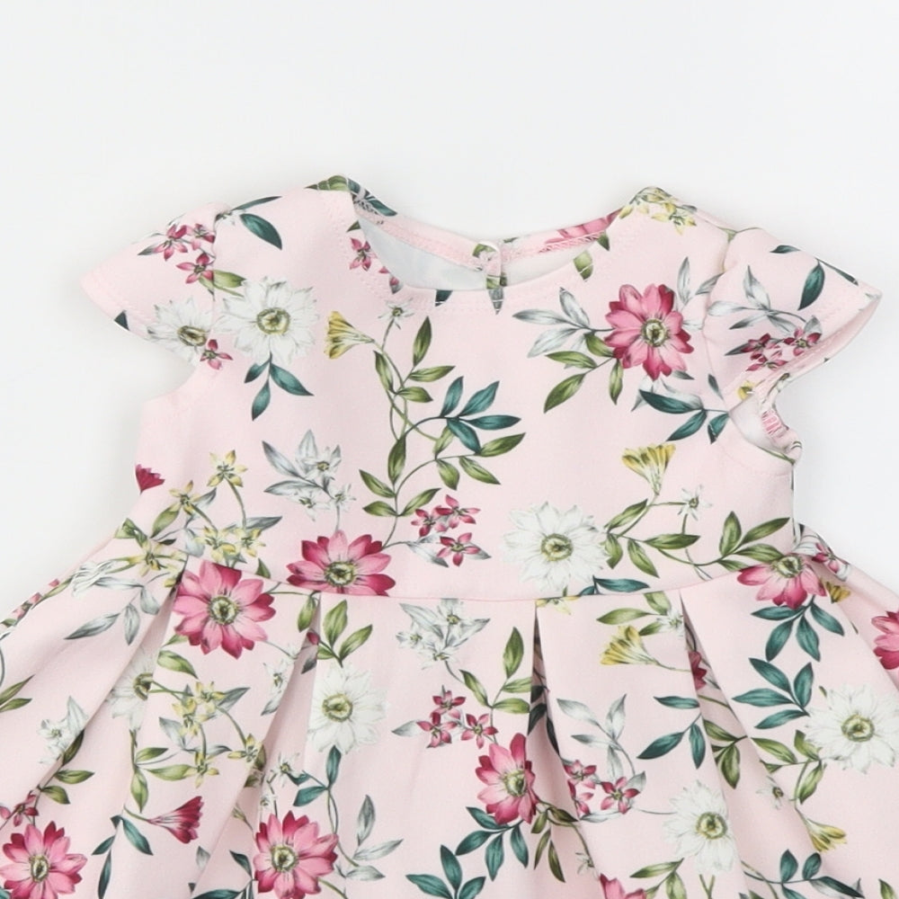 George Girls Multicoloured Floral  Fit & Flare  Size 6-9 Months